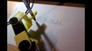 RoboDraw: Printable scara robot, a simple robotic arm that draws!