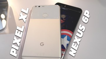 Pixel XL vs Nexus 6P - Stock Android Battle