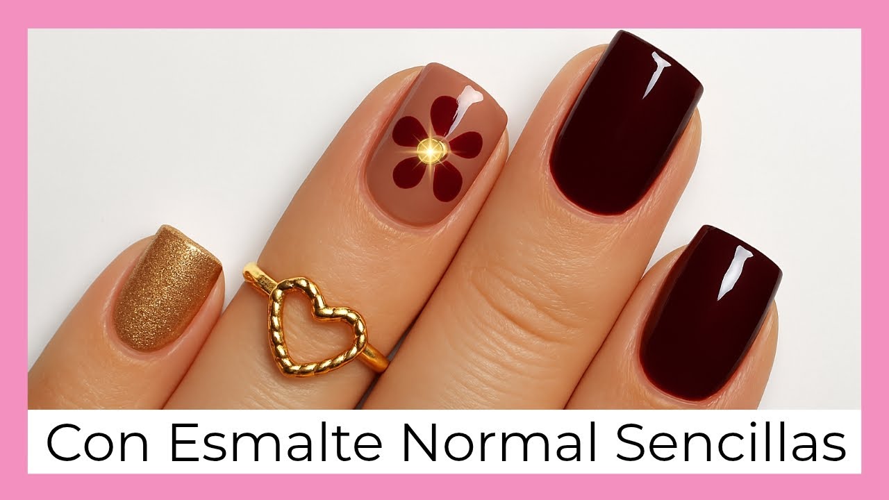 3 diseños de uñas fáciles sin lámpara que parecen de gel