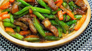 EASIEST WAY TO COOK GINISANG BAGUIO BEANS WITH PORK | FOODNATICS