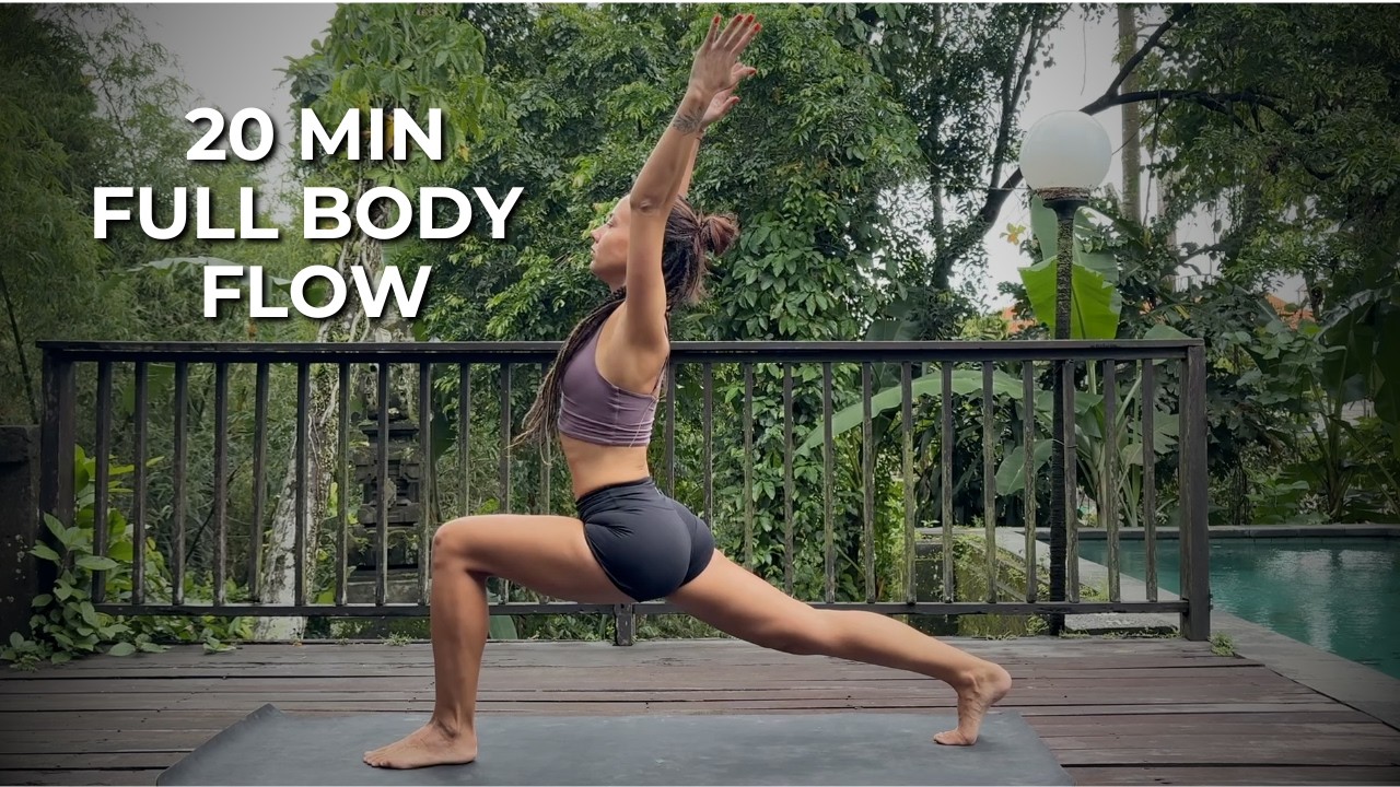20 Min Full Body Yoga Flow | Strength & Stretch