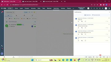 Twilio Integration for Zoho CRM - Realtime Notifications