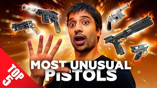 TOP-5 Pistols for Secret Services and Gun Maniacs | Bizzare Human Ingenuity screenshot 1