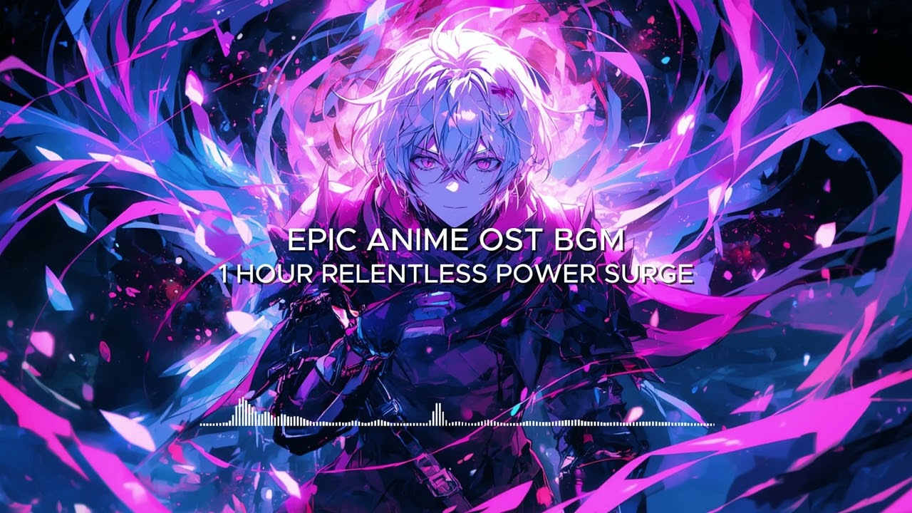 EPIC ANIME OST BGM | 1 HOUR RELENTLESS POWER SURGE