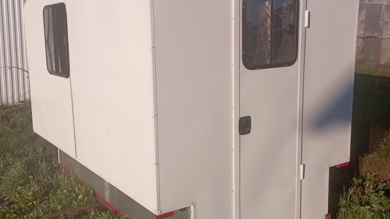 Самодельный кемпер на прицеп. - YouTube