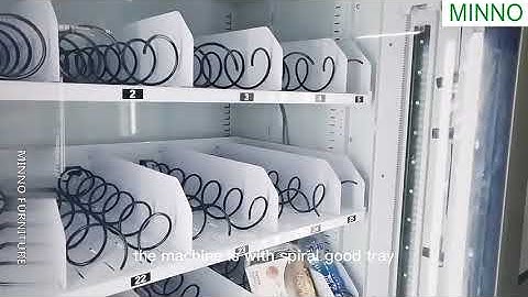 22 inch touch  screen Snack Drink Vend machgine self vending machine