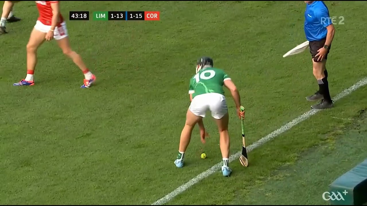 GEAROID HEGARTY V MARK COLEMAN BATTLES - LIMERICK V CORK 2025 MUNSTER HURLING FINAL GAA IRELAND