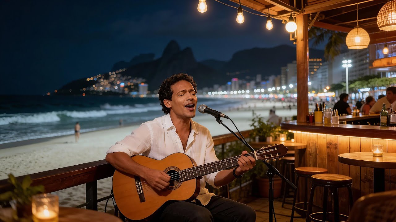 BOSSA NOVA pra se sentir num BAR à BEIRA-MAR em COPACABANA 1982 | Inspirado em TOM JOBIM