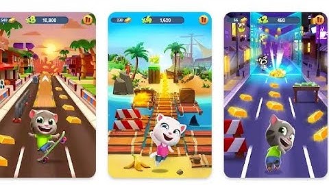 talking tom gold run 2 gameplay walkthrough iOS android