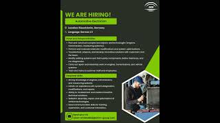 We’re looking for an Automotive Electrician to join one of our clients based in Rüsselsheim, Germany