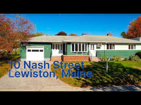 10 Nash Street, Lewiston, ME home video tour