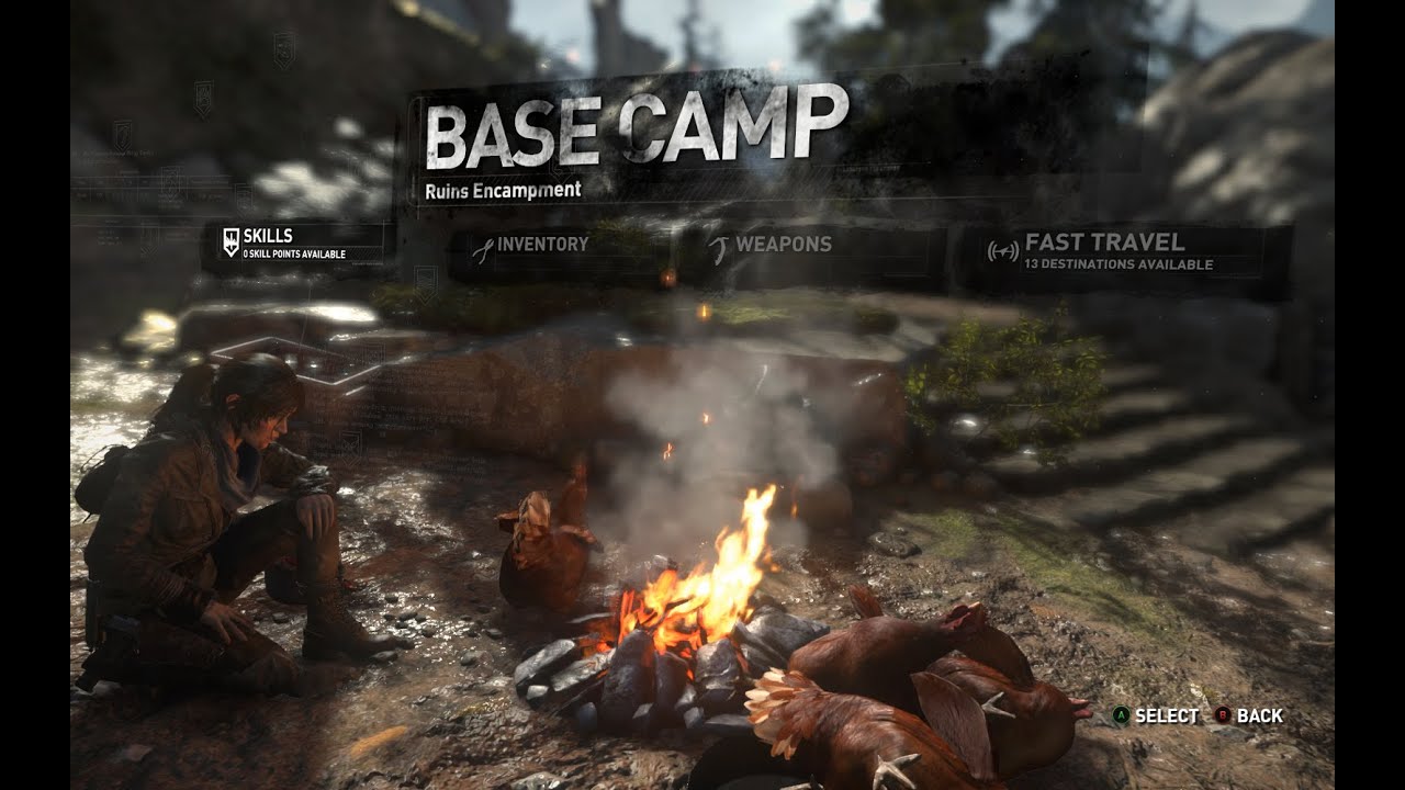 Rise of the Tomb Raider Chicken Glitch Chickens Can Die Twice! YouTube