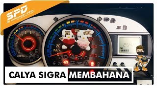 Ready Design Panel Speedometer Custom Daihatsu Sigra dan Toyota Calya