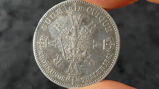 1861 Prussia 1 Coronation Thaler Coin • Values, Information, Mintage, History, and More 1861 Prussia 1 Coronation Thaler Coin • Values, Information, Mintage, History, and More