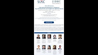 International Arbitration in Singapore: Key Developments and Insights for Japanese Parties