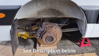 Renault Rear Brake Pads Change & Caliper Repair