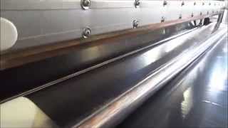 Heavy duty folded garbage bags making machine