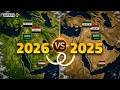 صحراء العرب تعود مروجا في ربيع 2026 أنهار سوريا تتفجر عيونا و الربع الخالي لم يعد صحراء