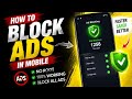 How to Block Ads on Any Mobile | 100% Working NO ROOT Method! 🚫📱