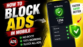 How to Block Ads on Any Mobile | 100% Working NO ROOT Method! 🚫📱