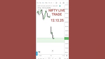 தினம் ஒரு பயிற்சி | NIFTY OPTIONS LIVE TRADE 12 DEC 5 |  #nifty #reels #algorithm  #daytrading