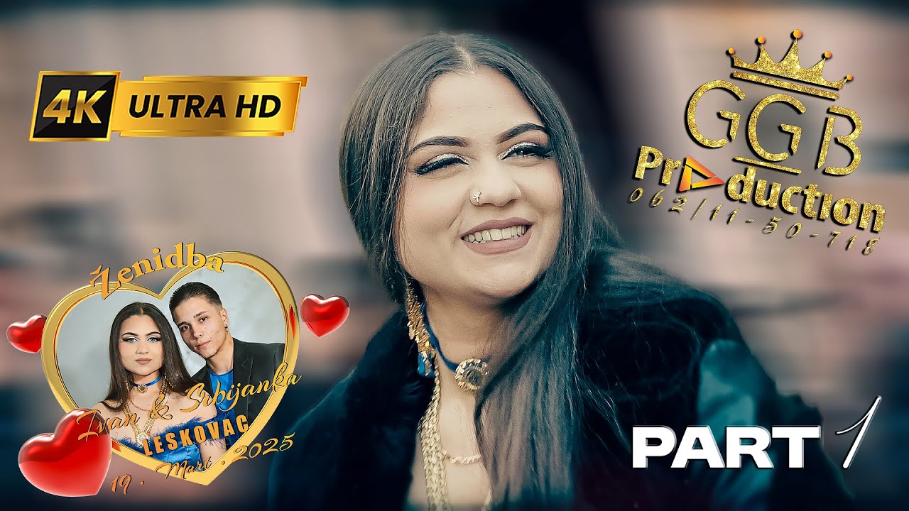 Ženidba - Ivan & Srbijanka (19 Mart 2025) PART 1 / Official 4K Video G.G.B PRODUCTION ®
