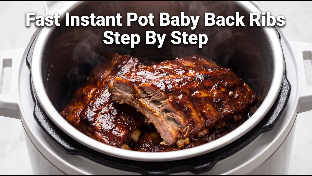 Fast Instant Pot Baby Back Ribs Cooking Guide Step By Step