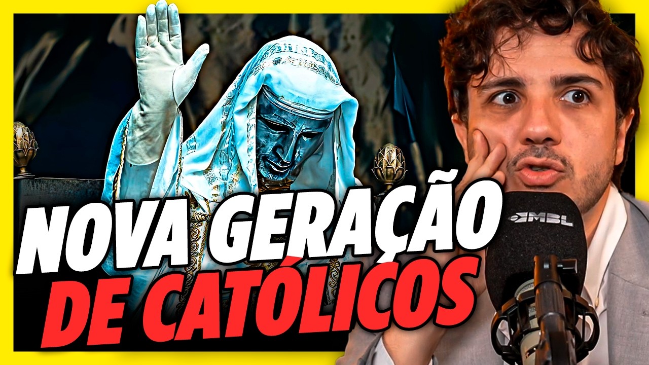 O RESSURGIMENTO DA IGREJA CATÓLICA É REAL | Cortes do @MBLiveTV - Lives do MBL