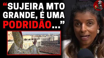 imagem do vídeo SEGREDOS DO VATICANO com Vandinha Lopes | Planeta Podcast (Sobrenatural)