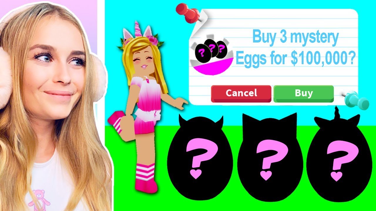 I Bought Legendary Mystery Eggs In Adopt Me And You Wont Believe What I Gotroblox - roblox youtube videos leah ashe adopt me