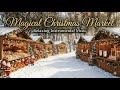 Magical Christmas Market Morning | Relaxing Piano & Strings
