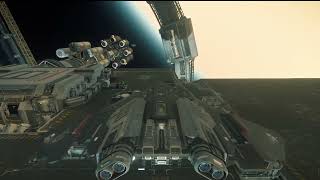 STAR CITIZEN - How to Land a Ship | Hanger or Station Base