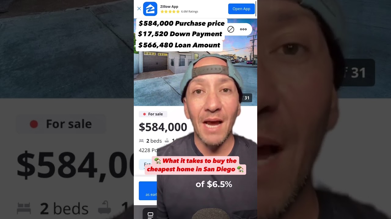 🏡 What It Takes to Buy San Diego’s Cheapest Home! 💰