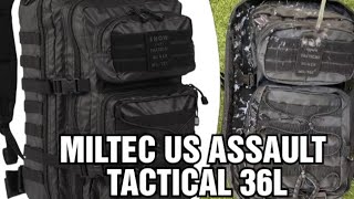 Mochila Miltec US Assault Tactical de 36litros. (El accesorio policial que más vas a utilizar)