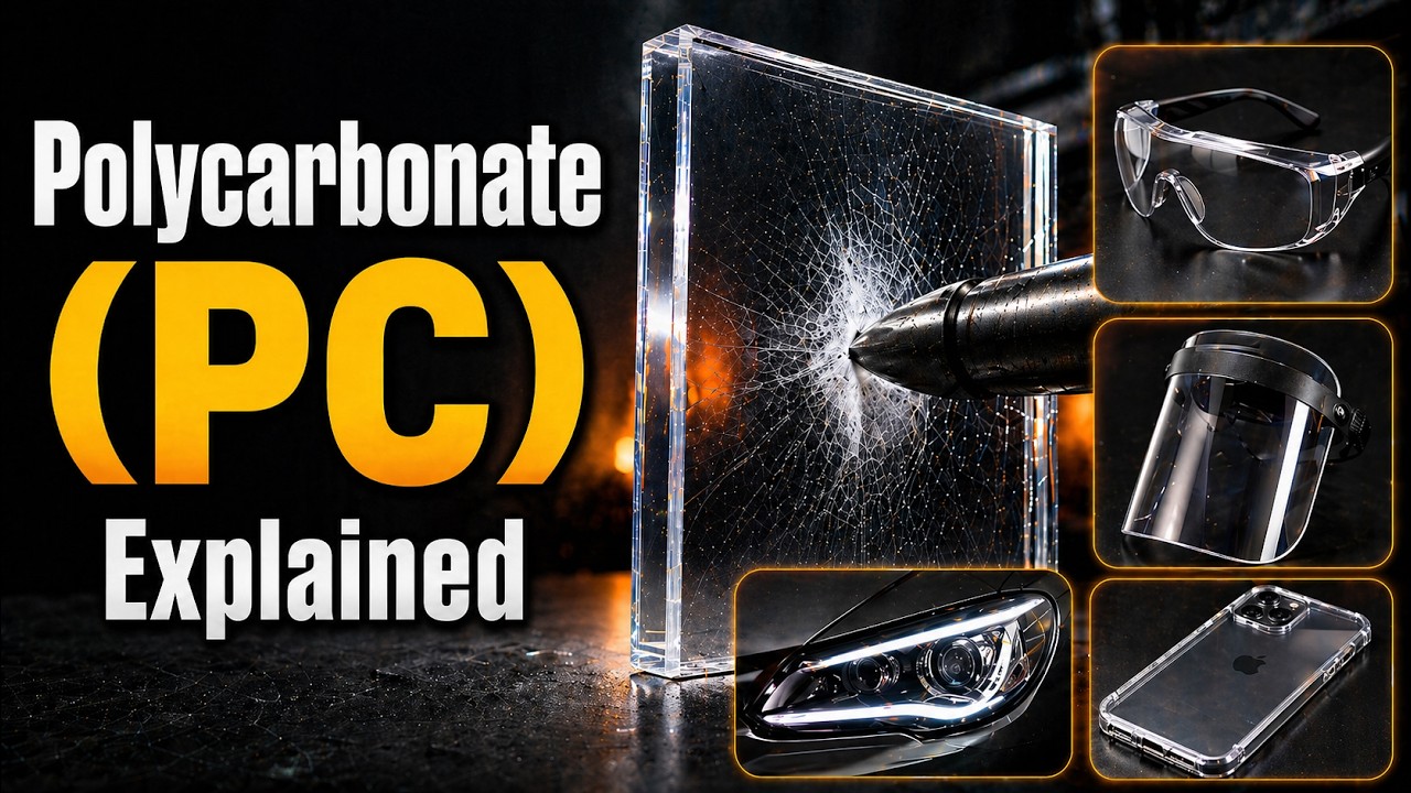 Polycarbonate (PC): Why This Clear Plastic Is So Tough?