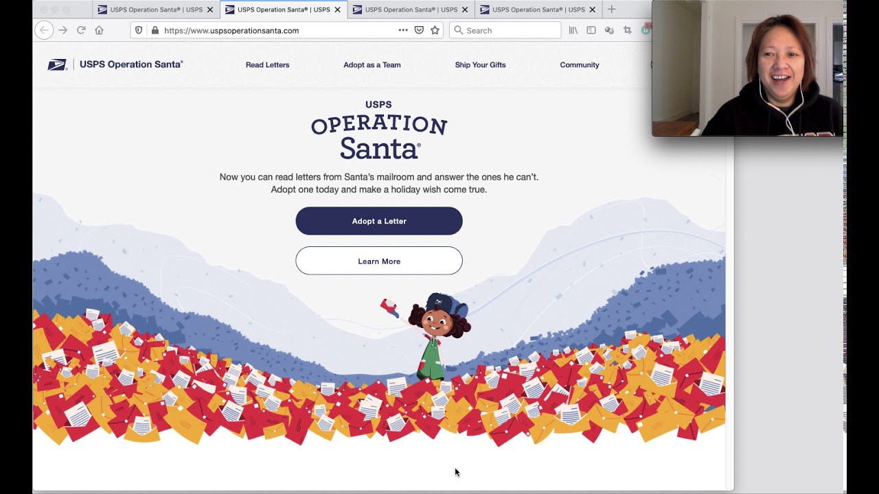 USPS Operation Santa 2020 YouTube
