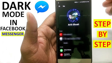 How to Enable Dark Mode in Facebook Messenger Apps [root]