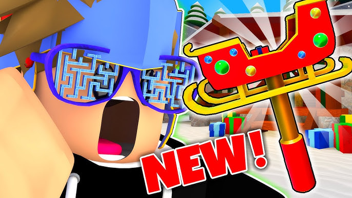 THE NEW 2019 GOD HAMMER IN FLEE THE FACILITY !! *Roblox Christmas