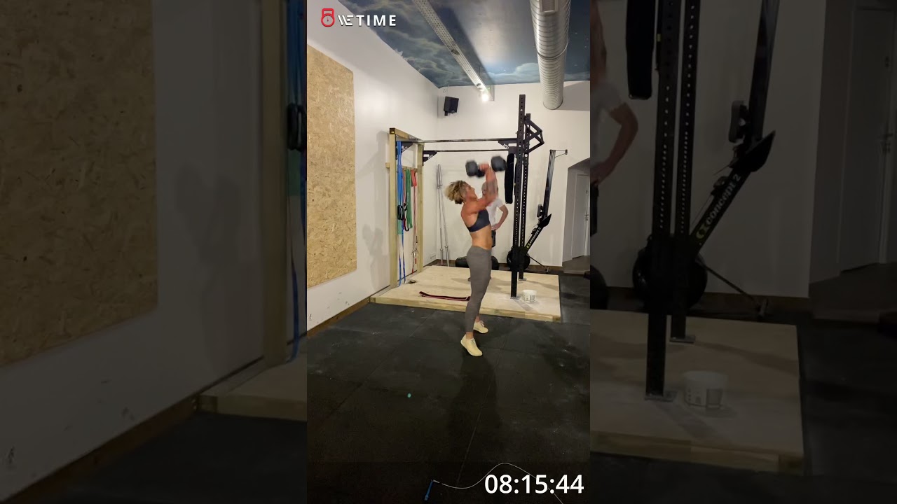 Anne Beauvais master 35-39 german throwdown Classic 2021 wod n 3 et 4