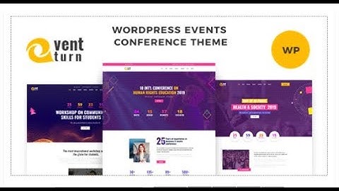 Eventturn - Responsive Events and Conference WordPress Theme | Themeforest Templates