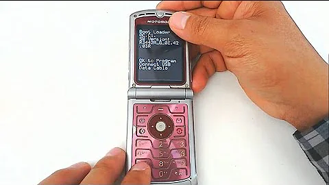 Does the Motorola RAZR V3 have a SIM card?