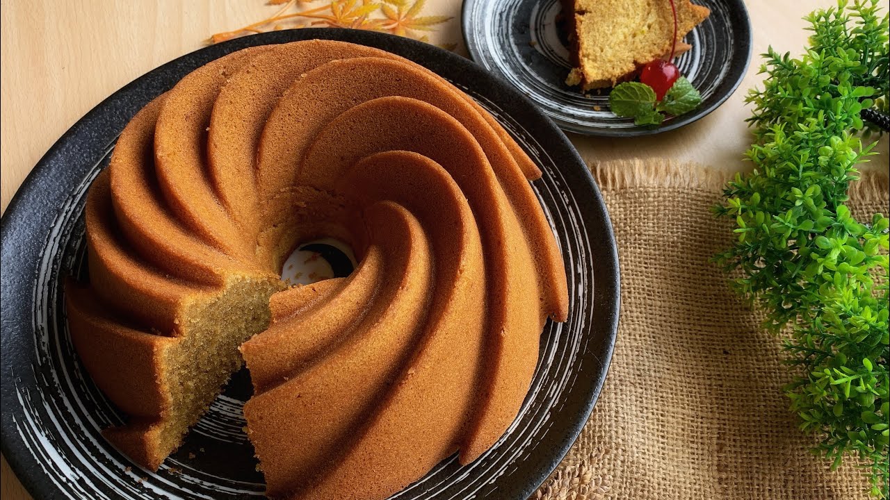 Butter Cake Gula Merah | Kue Favorit Keluarga | Cake moist dan Enak ...