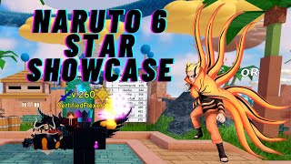 NARUTO 6 STAR SHOWCASE!!! - All Star Tower Defense