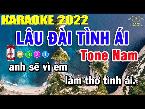 Lâu Đài Tình Ái Karaoke Tone Nam - Lâu Đài Tình Ái Karaoke Tone Nam Nhạc Sống | Trọng Hiếu