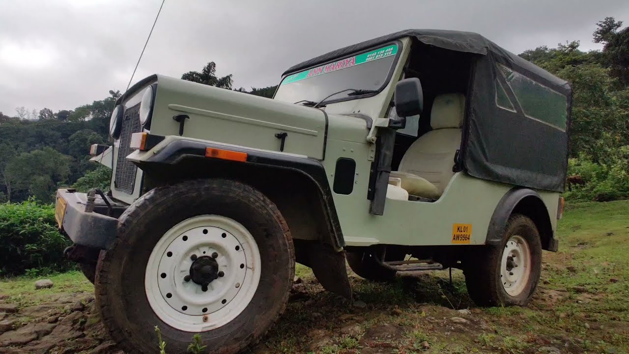 Adventure off-road jeepsafari Vagamon