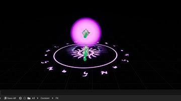 My Unreal Engine 5 homework: Magic orb fx  animation preview. 我学习虚幻五完成的作业：特效动态预览