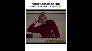 Bob Knight: Coaching Greatness at its peak