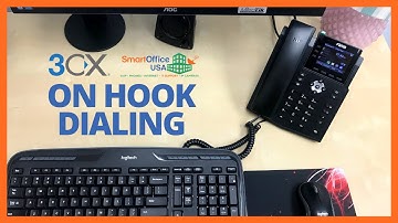 3CX Training: On Hook Dialing