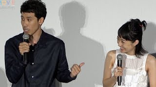 大泉洋、ヘタクソな自転車運転は井上真央の迫真演技引き出すため!?／映画『焼肉ドラゴン』初日舞台挨拶