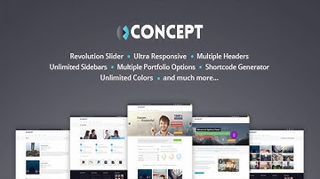 Concept - Multi-Purpose Wordpress Theme | Themeforest Website Templates and Themes